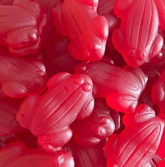 🐸 Allen’s Red Frogs – 100g Bag