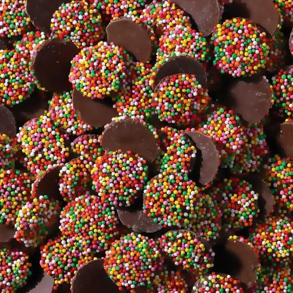 🍫 Allen’s Chocolate Freckles – 100g Bag