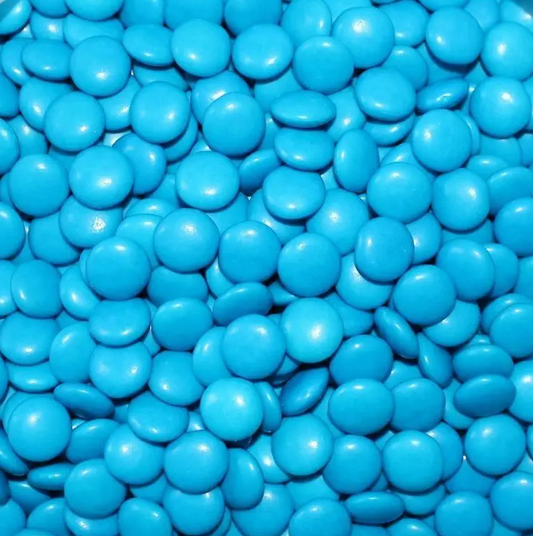 💙 Blue Chocolate Buttons – 100g Bag