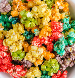 🌈 Famous Makers Rainbow Popcorn – 100g Bag