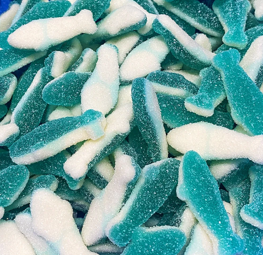 π¦ Sour Shark Lollies β 100g Bag