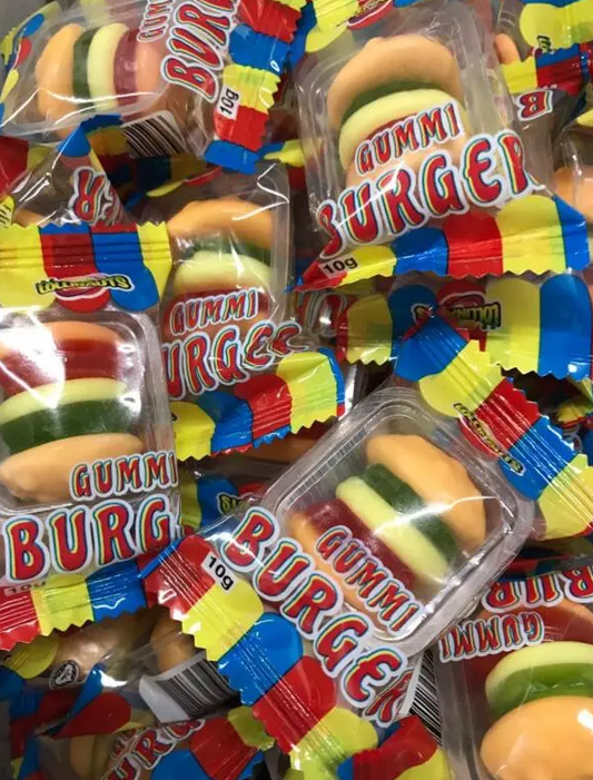 🍔 1x Gummy Burgers Wrapped