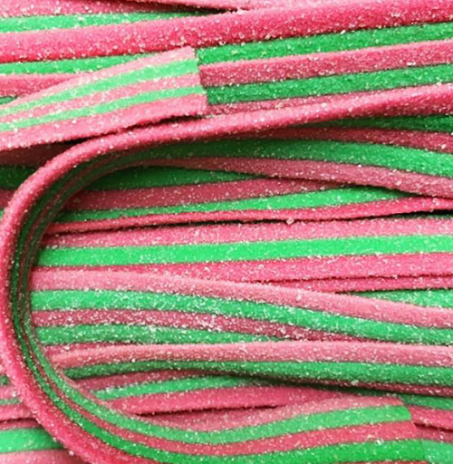 🍉 Watermelon Straps – 100g Bag